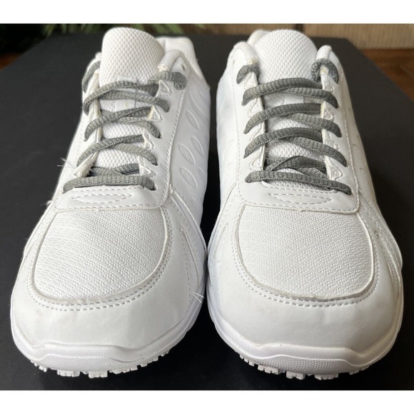Safe T Step Women's Slip Resistant Shoes Camina Size‎ 9W White Worn Once - Picture 3 of 7